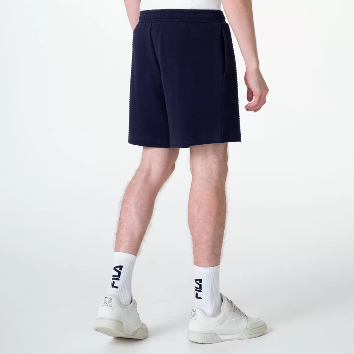 FILA Bermuda Casual Masculina Ghio Pleated Marinho - * Heritage | Bermudas