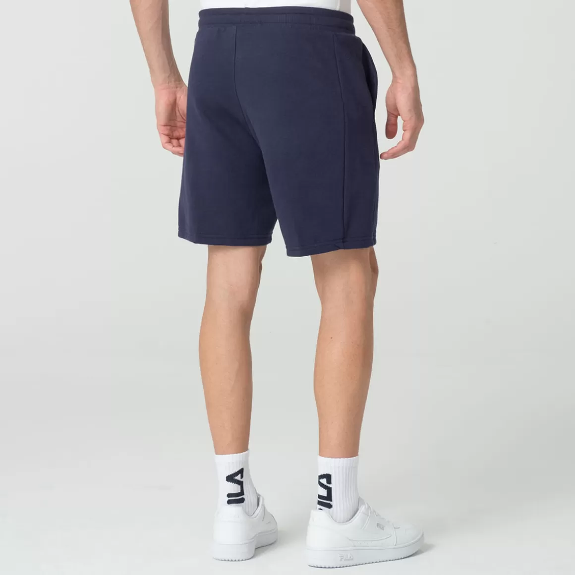 FILA Bermuda Casual Masculina Side Letter Marinho - * Bermudas