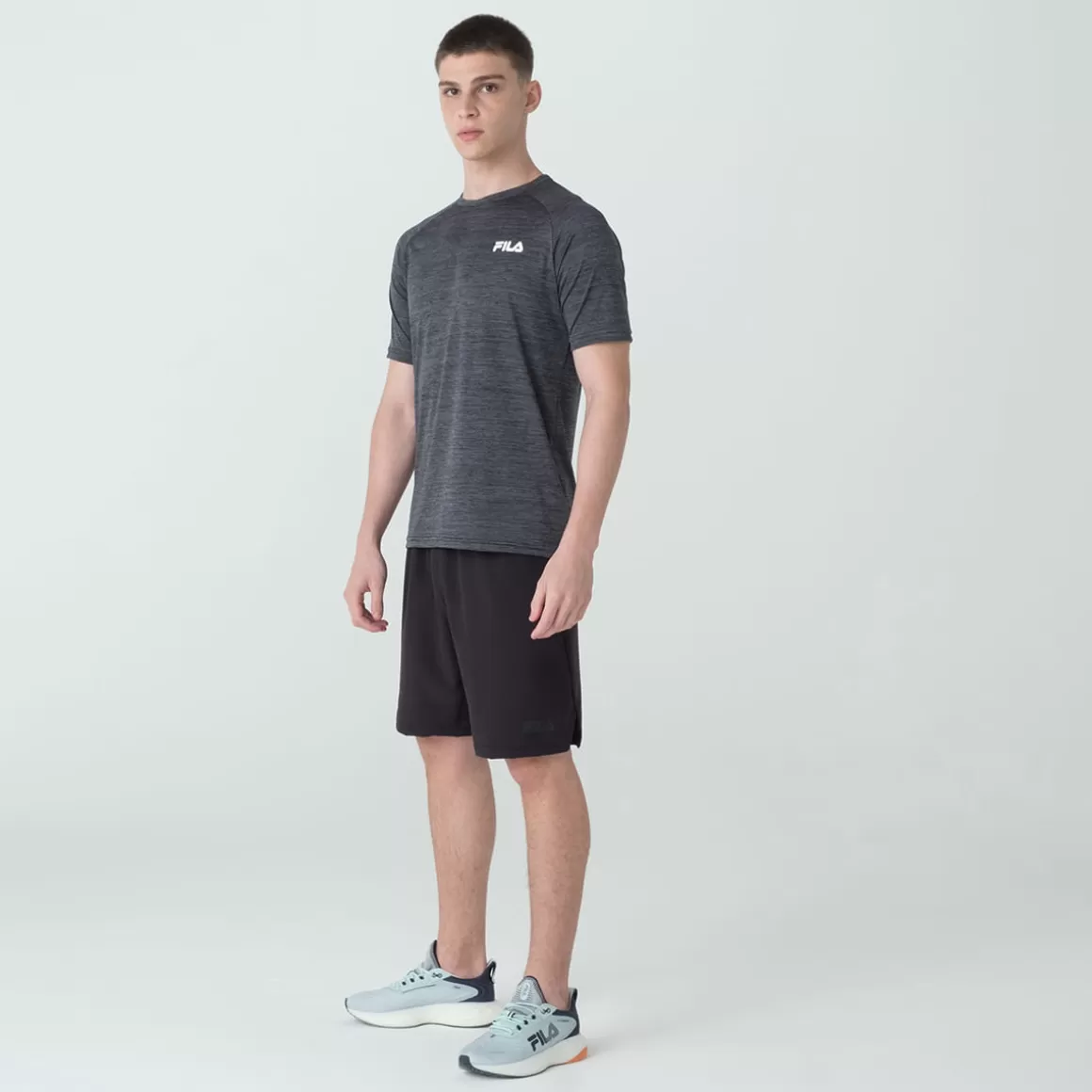 FILA Bermuda de Treino Masculina Element IV Preta - * Academia e treino | Academia e treino