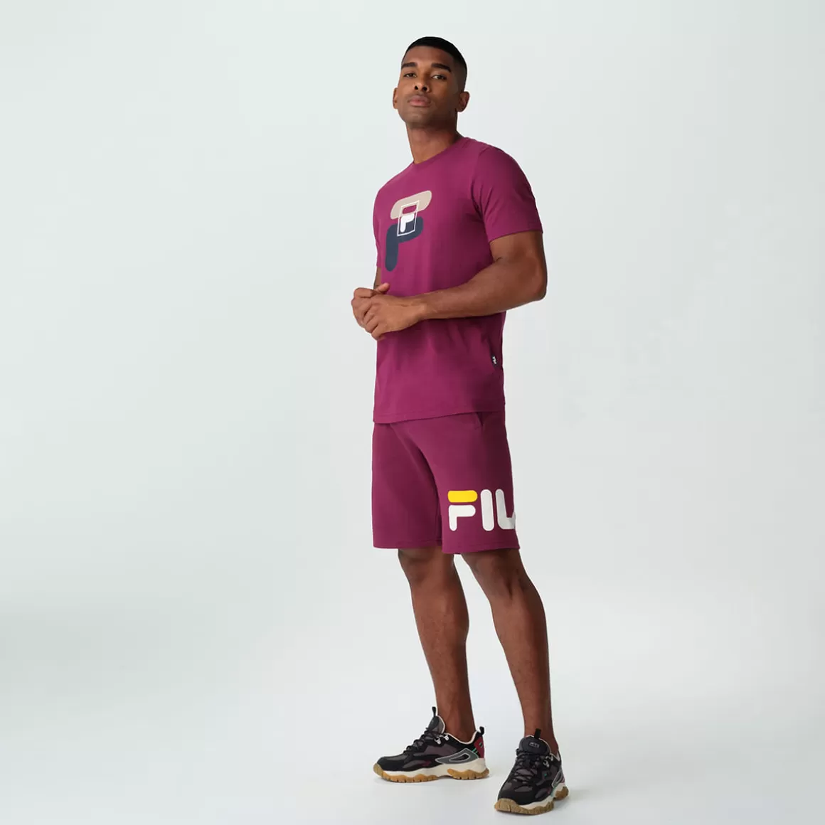 FILA Bermuda Basic Letter II Masculina - * Lifestyle | Bermudas