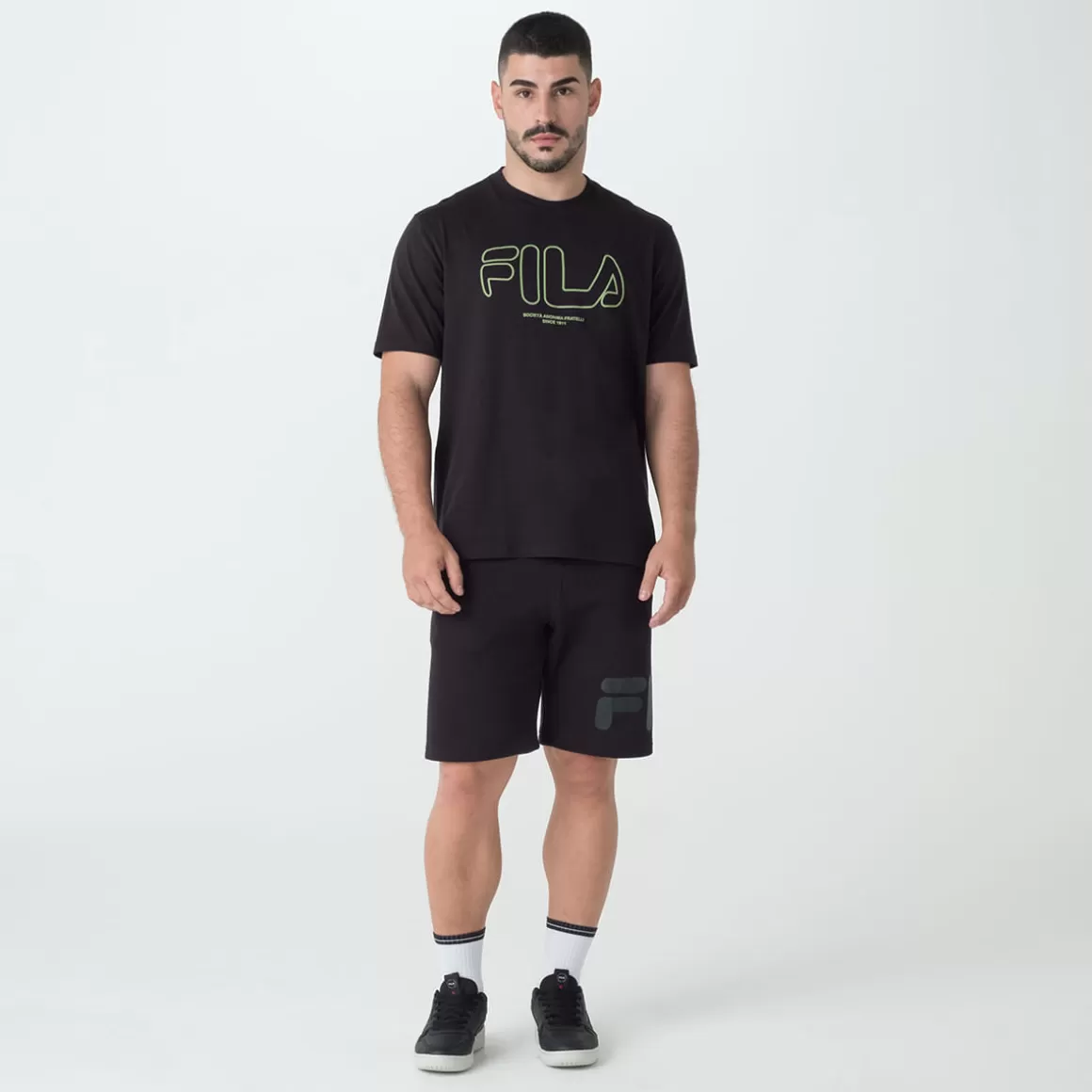 FILA Bermuda Basic Letter II Masculina - * Lifestyle | Bermudas