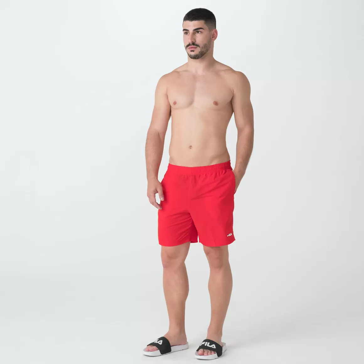 FILA Bermuda Essential - 7,5" Masculina - * Respirabilidade | Natação