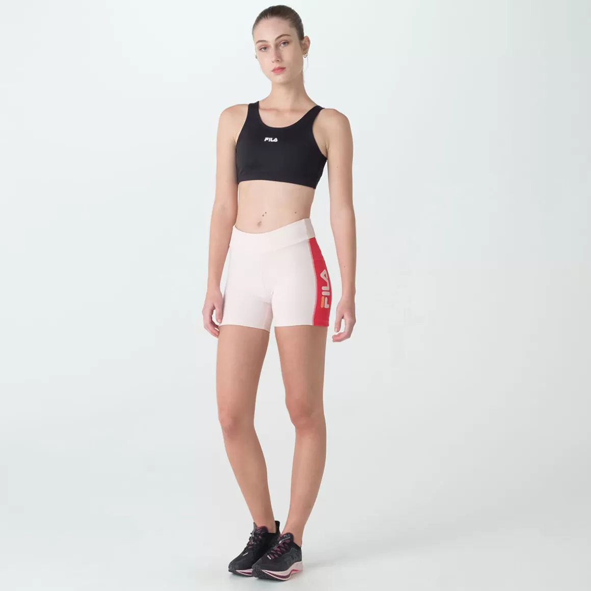 FILA Bermuda Letter Fit Feminina - * Respirabilidade | Academia e treino