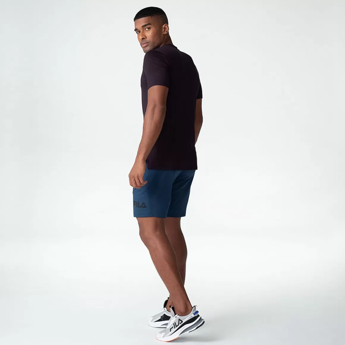 FILA Bermuda Performa Slim Masculina - * Academia e treino | Academia e treino