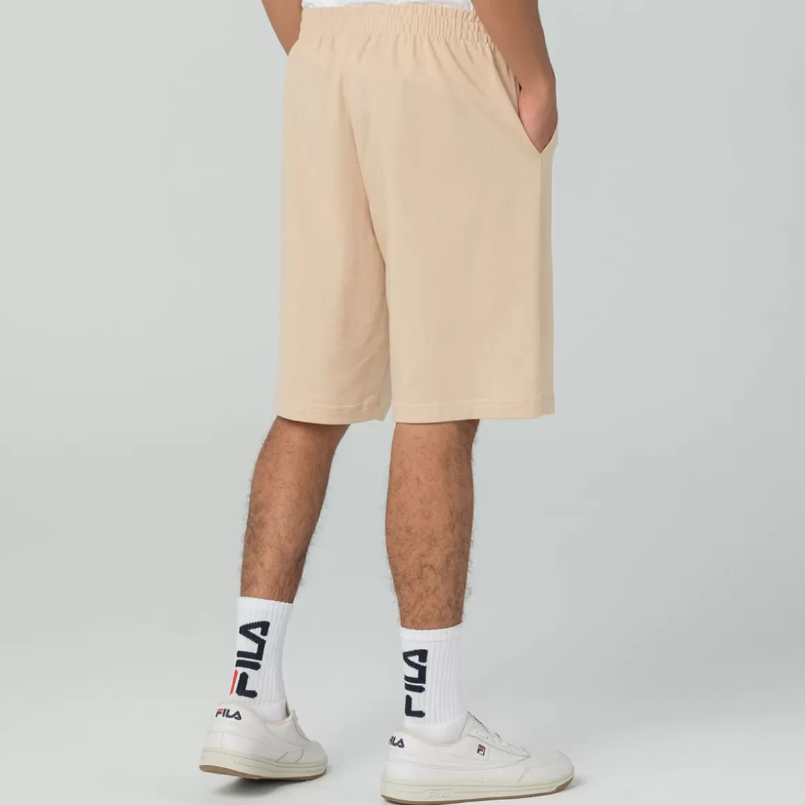 FILA Bermuda Practical Logo Outline Light Masculina - * Lifestyle | Bermudas