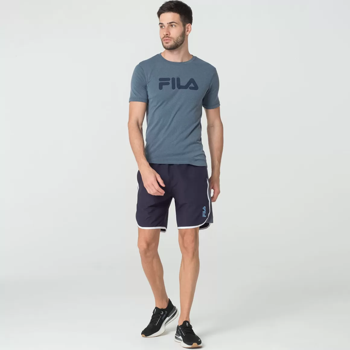 FILA Bermuda Sport Blend 7" Masculina - * Academia e treino | Academia e treino