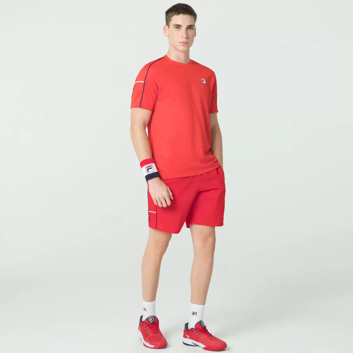 FILA Bermuda Tenis Line Masculina - * FILA Tennis | Bermudas