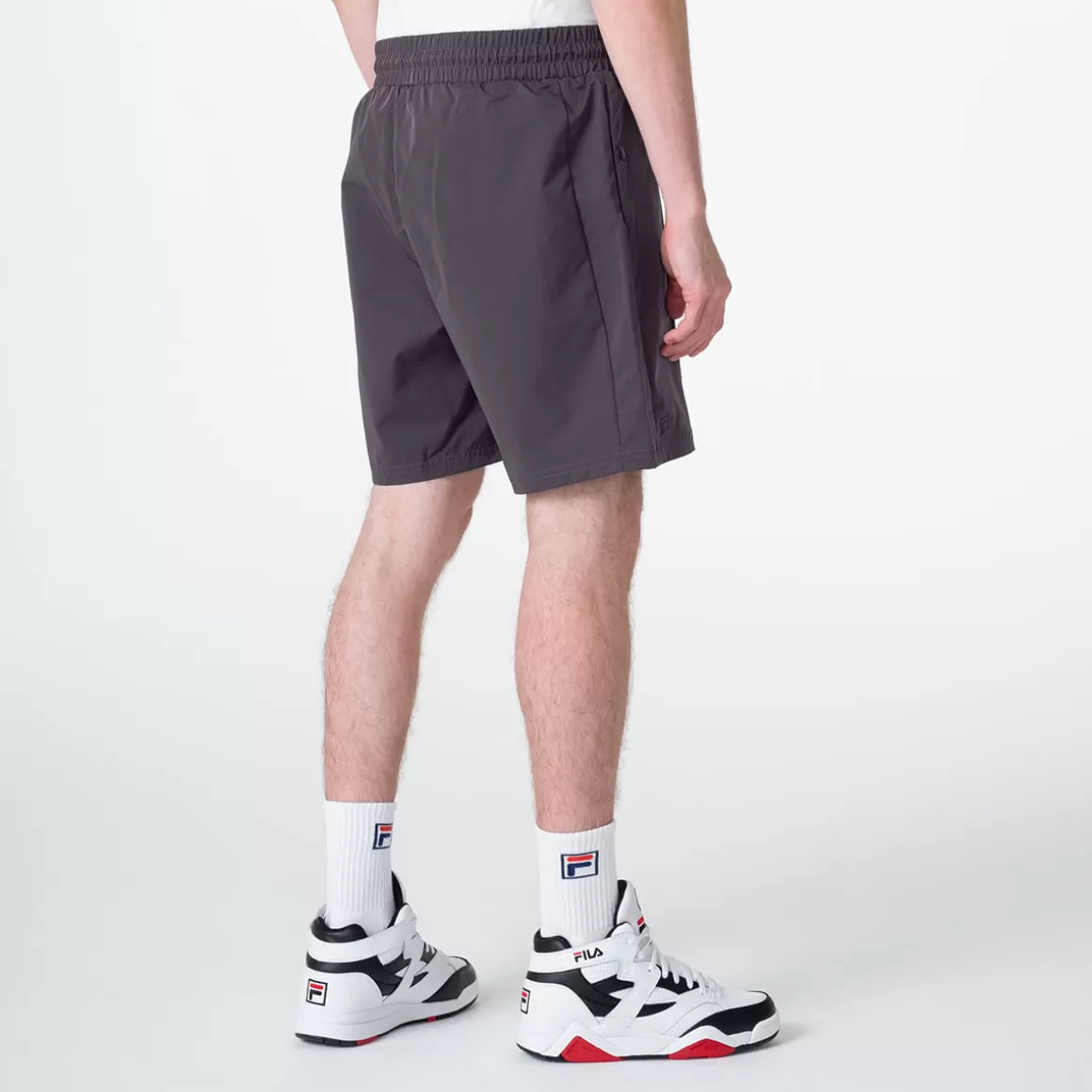 FILA Bermuda Masculina Henry Reflective Ripstop Cinza - * Heritage | Bermudas