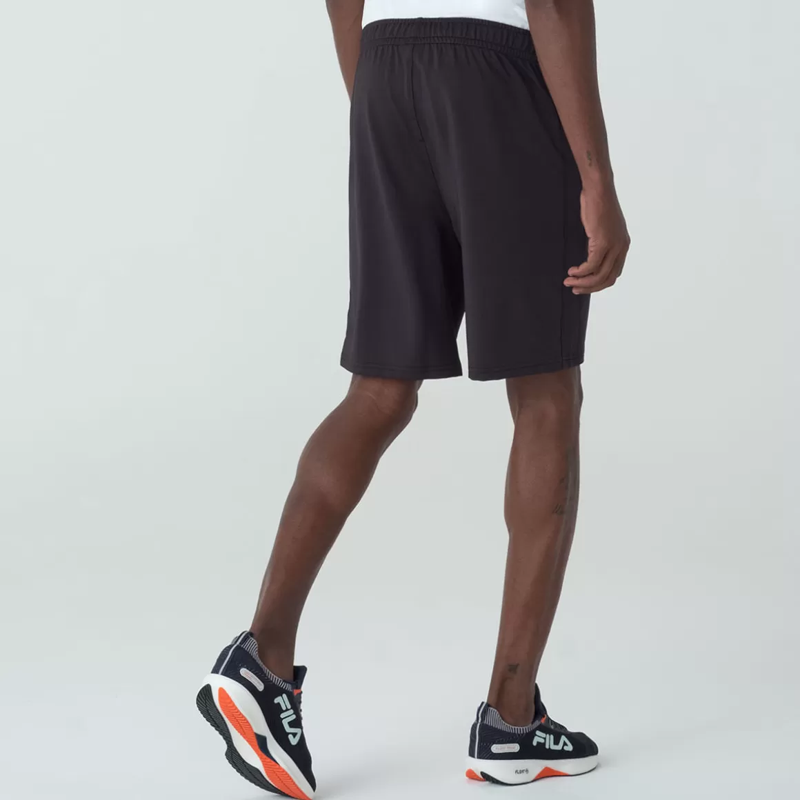 FILA Bermuda para Treino Masculina Sports Color 7,5 Preta - * Academia e treino | Academia e treino