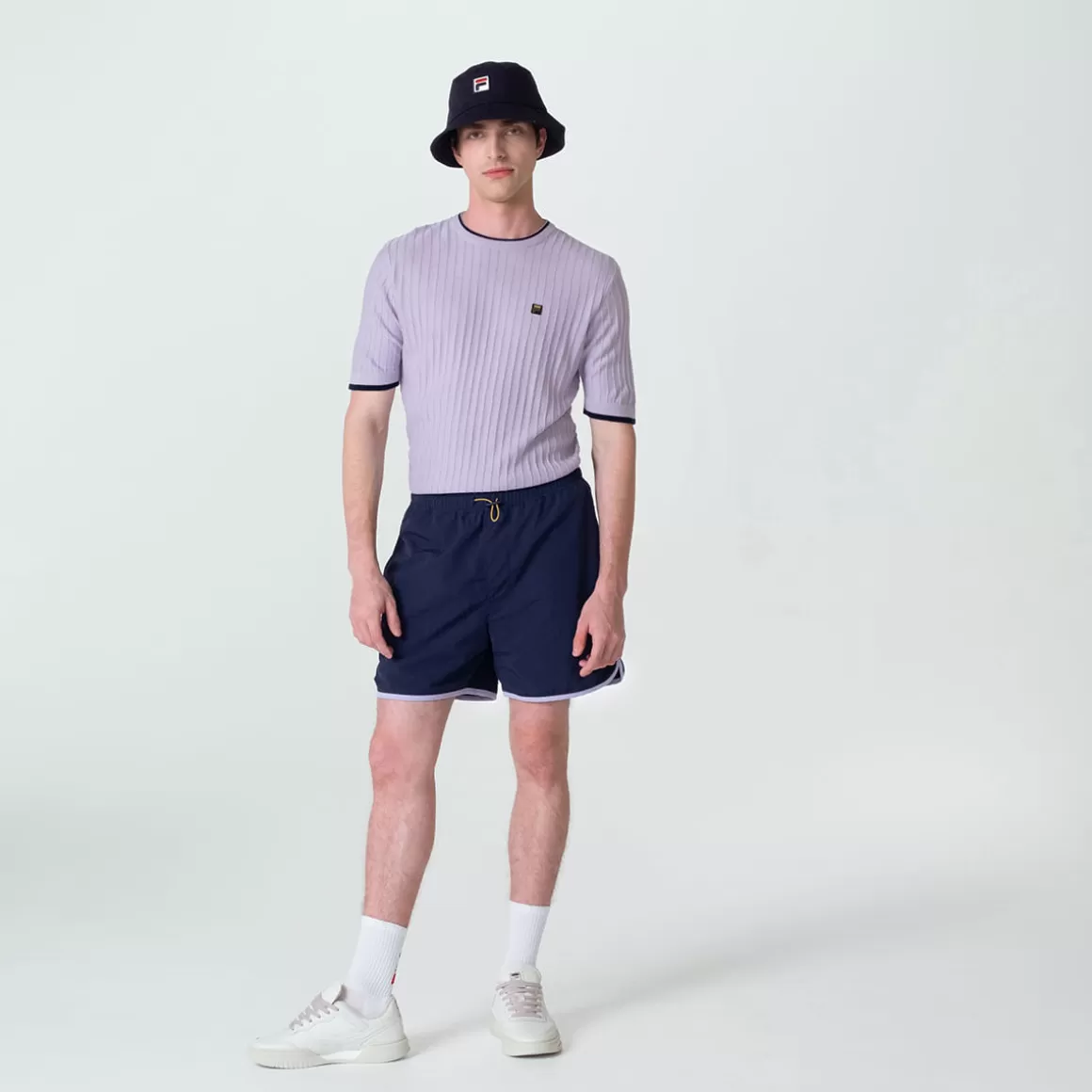 FILA Bermuda Vintage Esportiva Masculina Enzo Sport Azul - * Heritage | Bermudas