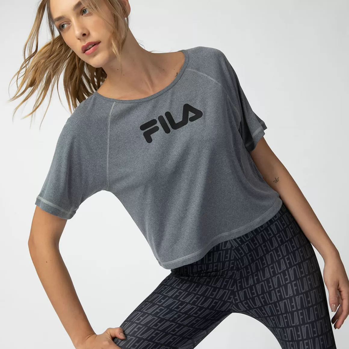 FILA Blusa Eclipse Feminina - * Academia e treino | Academia e treino