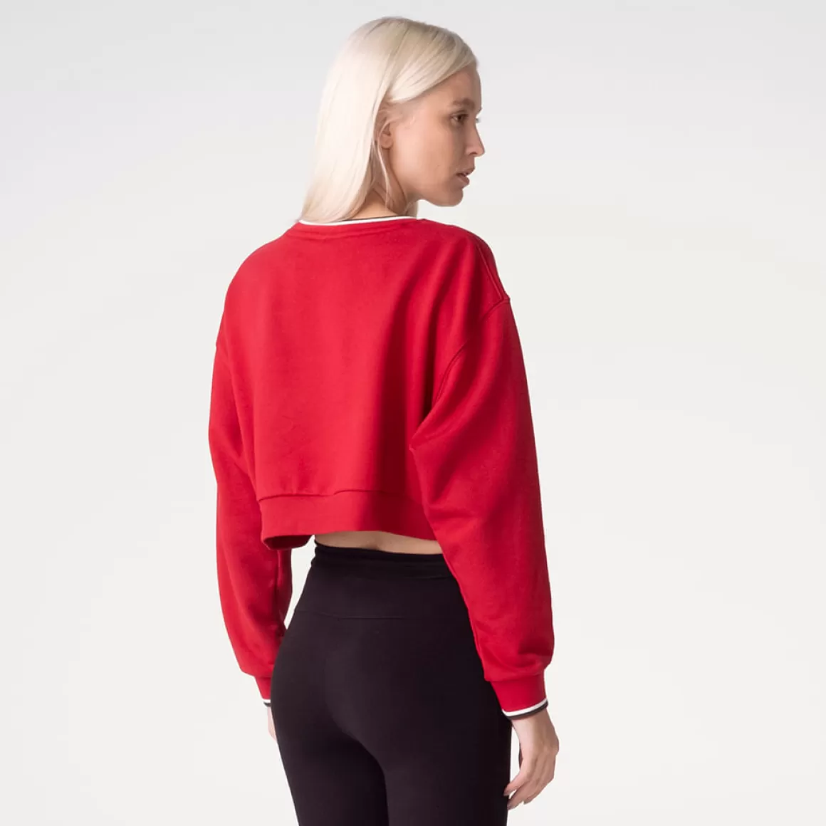 FILA Blusa Manga Longa Heritage Crop Pullover Feminina - * Heritage | Blusas, camisetas e regatas