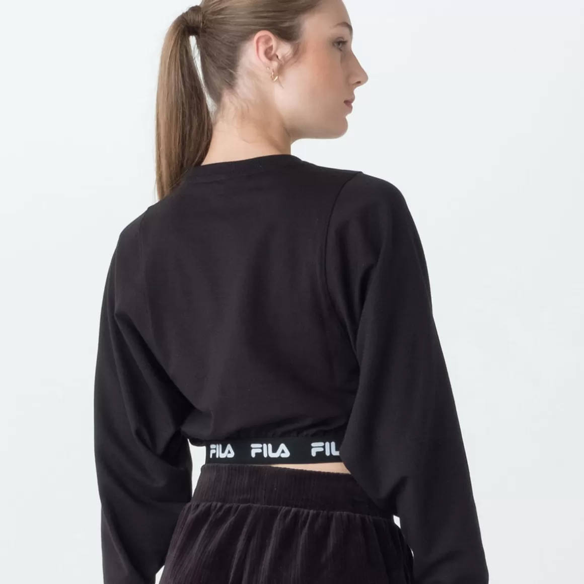 FILA Blusa Manga Longa Tape Feminina - * Lifestyle | Blusas, camisetas e regatas