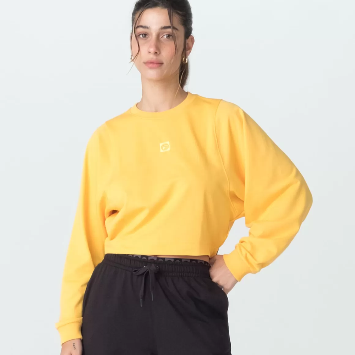 FILA Blusa Manga Longa Tape II Feminina - * Lifestyle | Blusas, camisetas e regatas