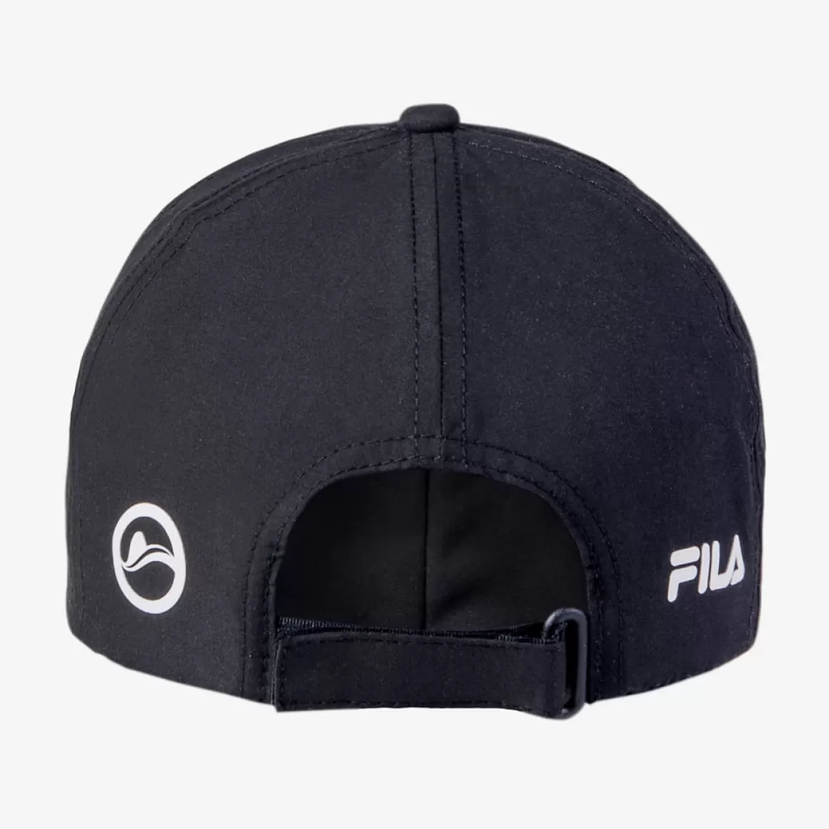 FILA Boné de Aba Curvada Unissex Rio Open Preto - * Gorros, bonés e viseiras