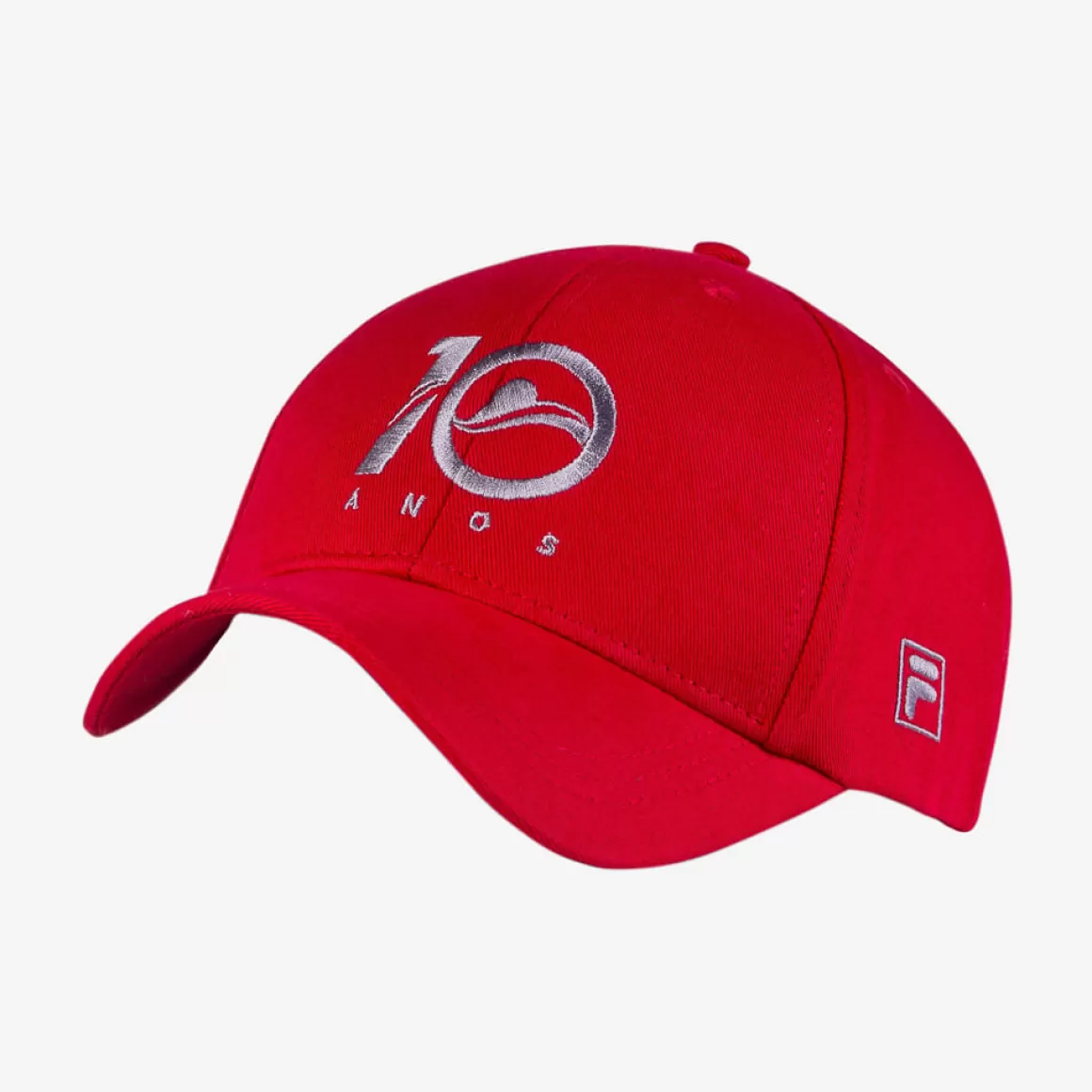 FILA Boné Unissex Rio Open 10 Anos Especial Vermelho - * Gorros, bonés e viseiras