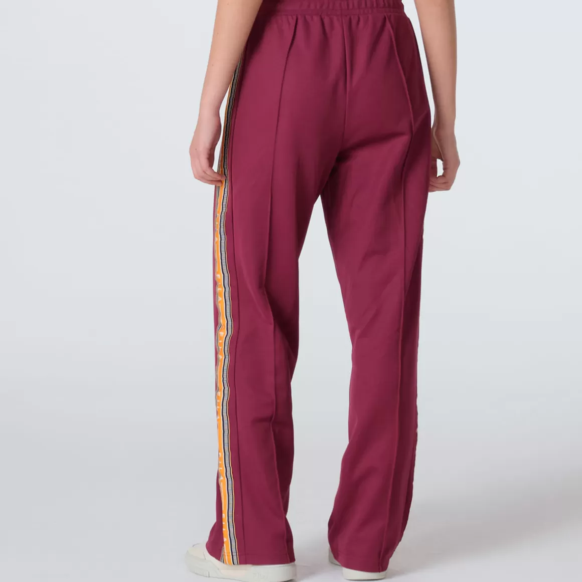FILA Calça Casual Feminina Ella Track W/ Tape Bordô - * Heritage | Leggings e calças