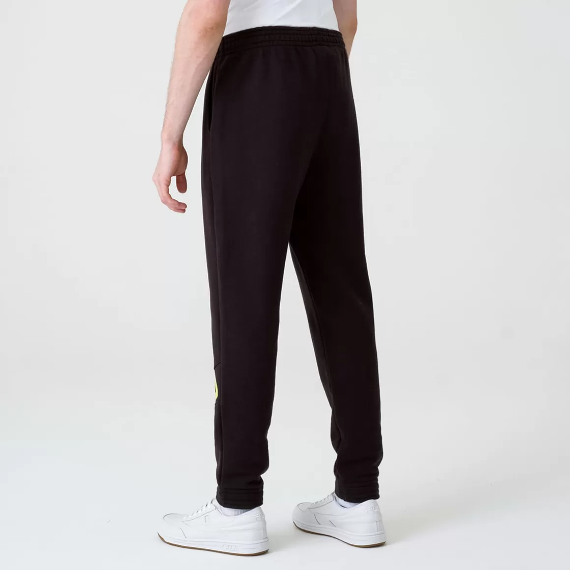 FILA Calça de Moletom Preta Masculina Color Block - * Lifestyle | Calças