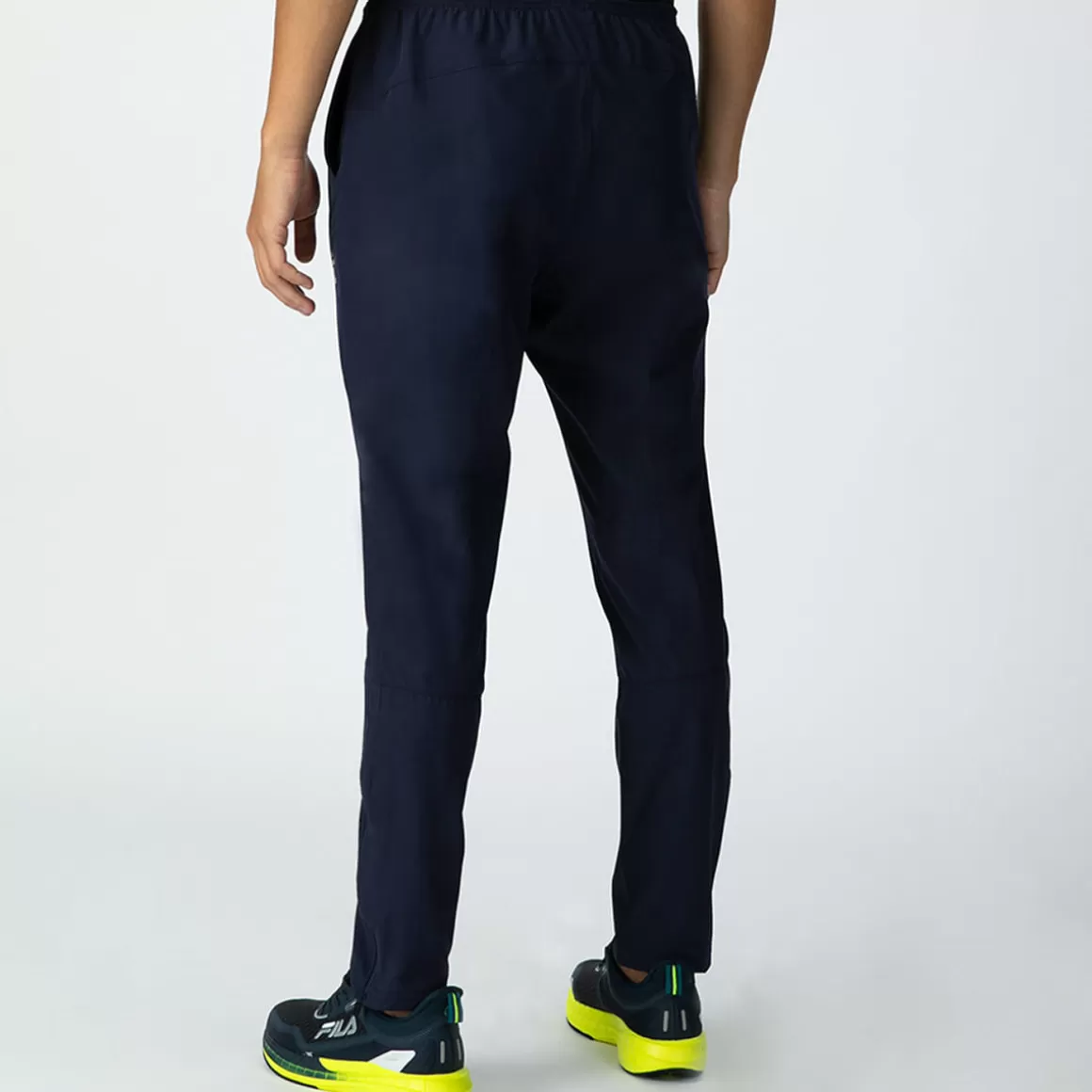 FILA Calça Esportiva Poliéster Masculina Slim Zip - * Academia e treino | Academia e treino