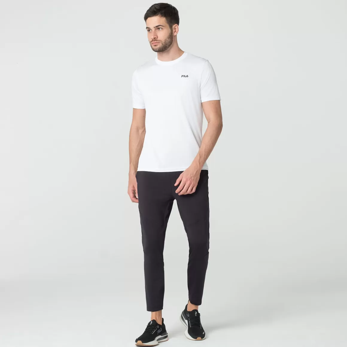 FILA Calça Performa Slim Masculina - * Respirabilidade | Academia e treino