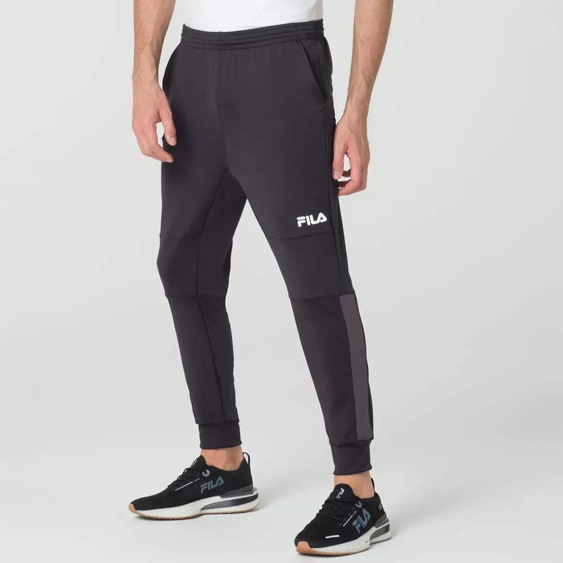 FILA Calça Sports Color Masculina - * Academia e treino | Calças