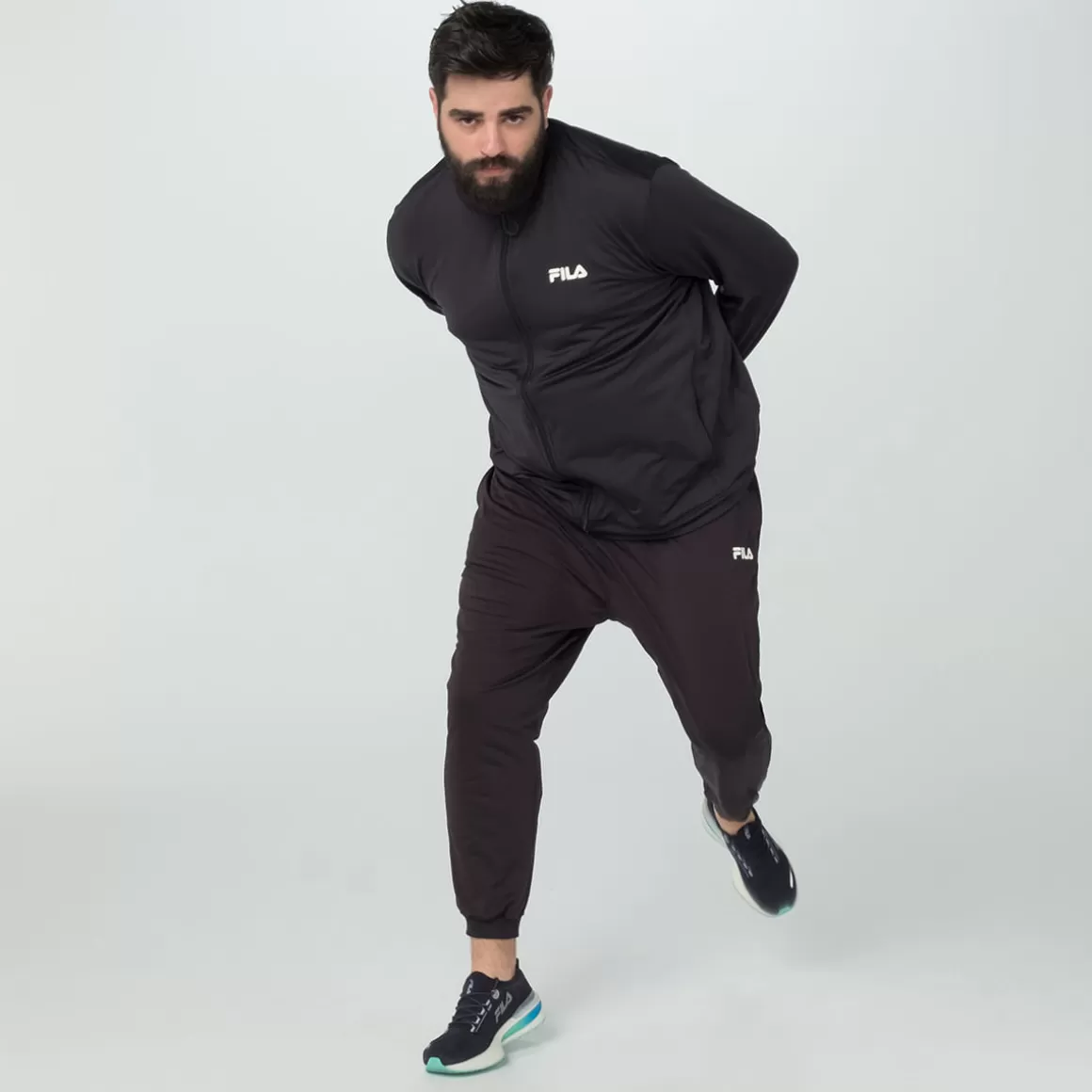FILA Calça Sports Color Plus Masculina - * Academia e treino | Academia e treino