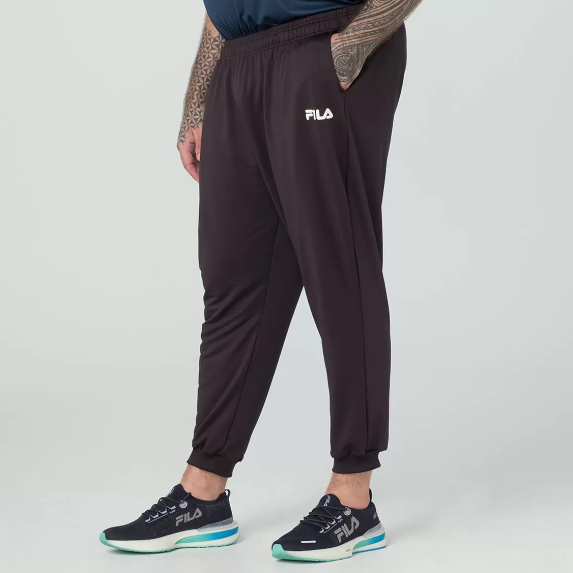 FILA Calça Sports Color Plus Masculina - * Academia e treino | Academia e treino