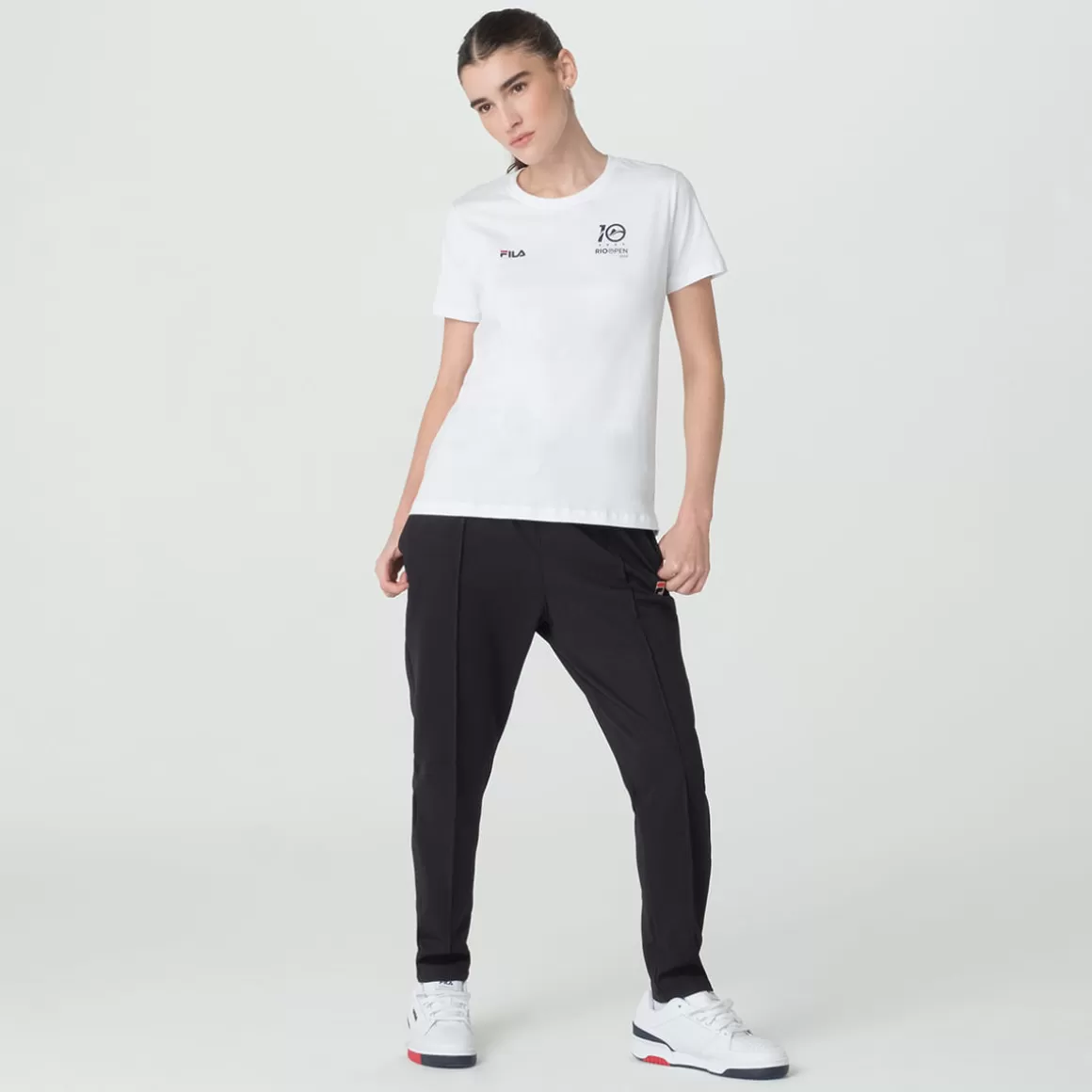 FILA Calça para Tenista Feminina Tennis Club Preto - * Leggings e calças