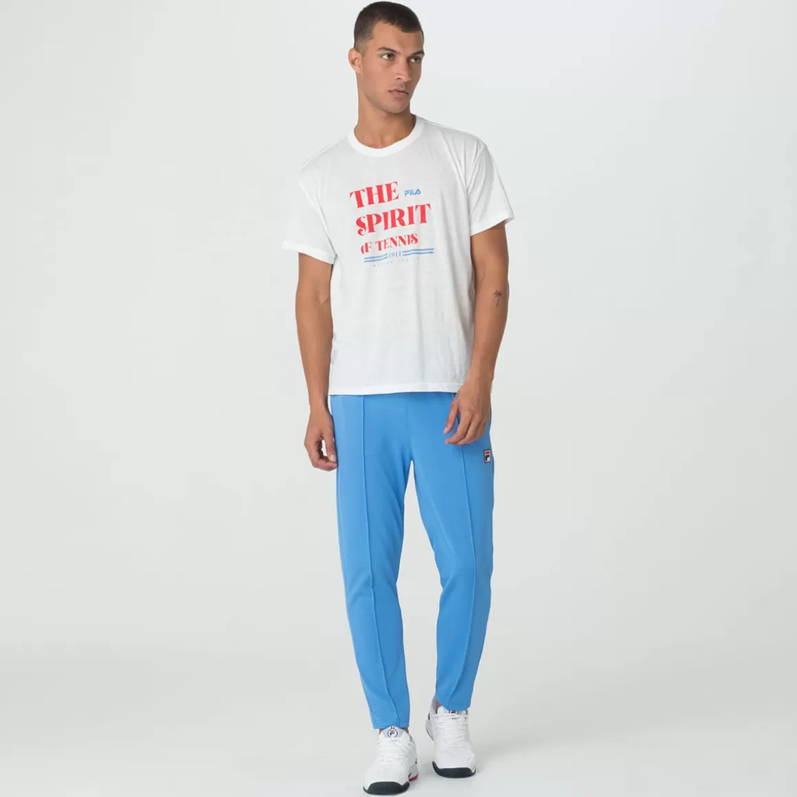 FILA Calça para Tenista Masculina Tennis Club Azul - * Respirabilidade | Tennis