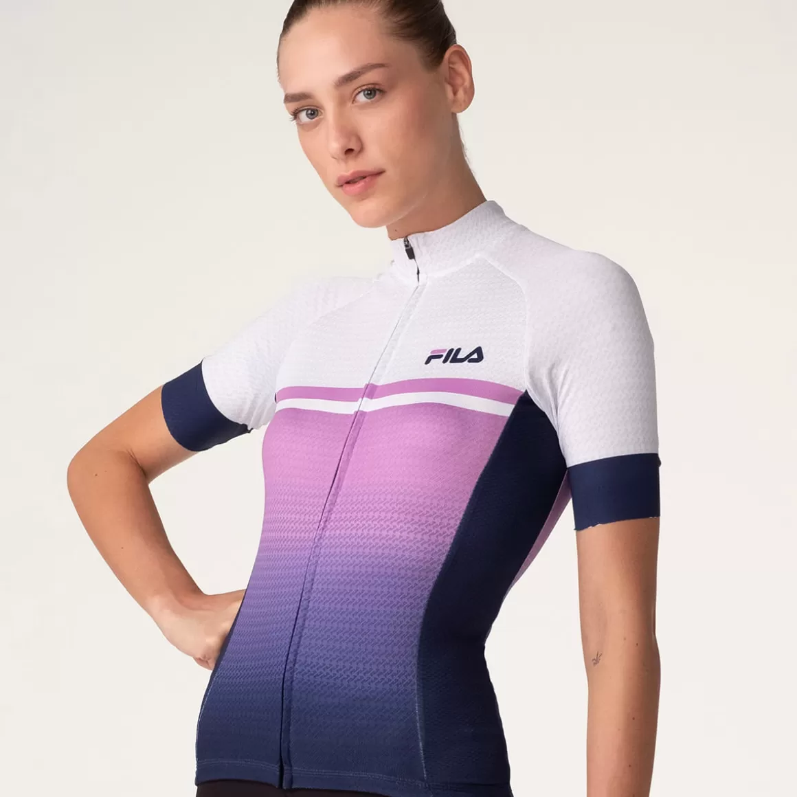 FILA Camisa Cycling Feminina - * Respirabilidade | Roupas com Proteção UV