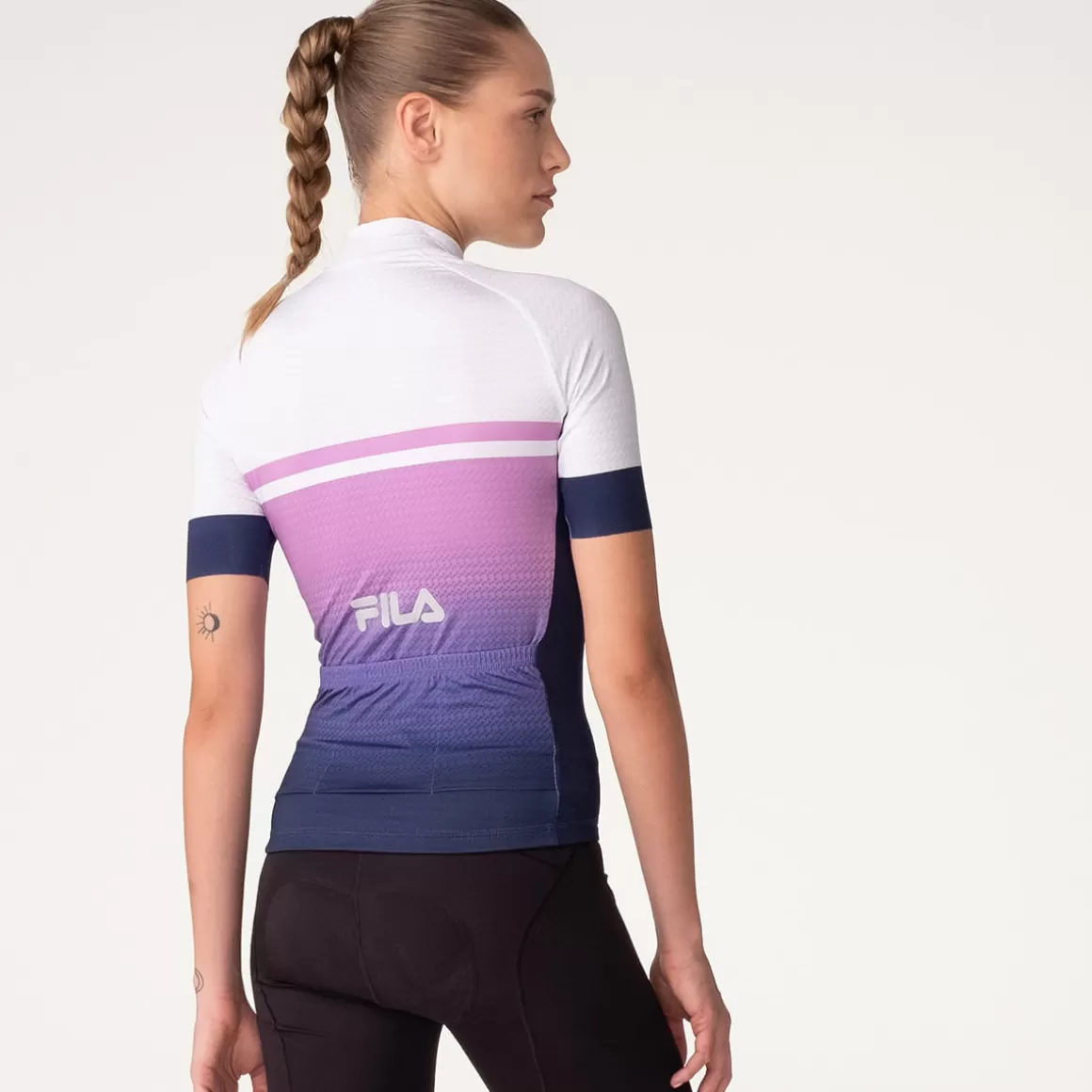 FILA Camisa Cycling Feminina - * Respirabilidade | Roupas com Proteção UV