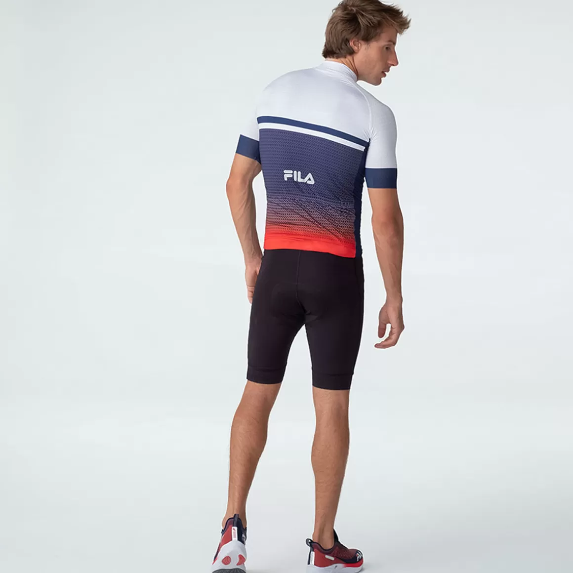 FILA Camisa Cycling Masculina - * Roupas com Proteção UV | Academia e treino