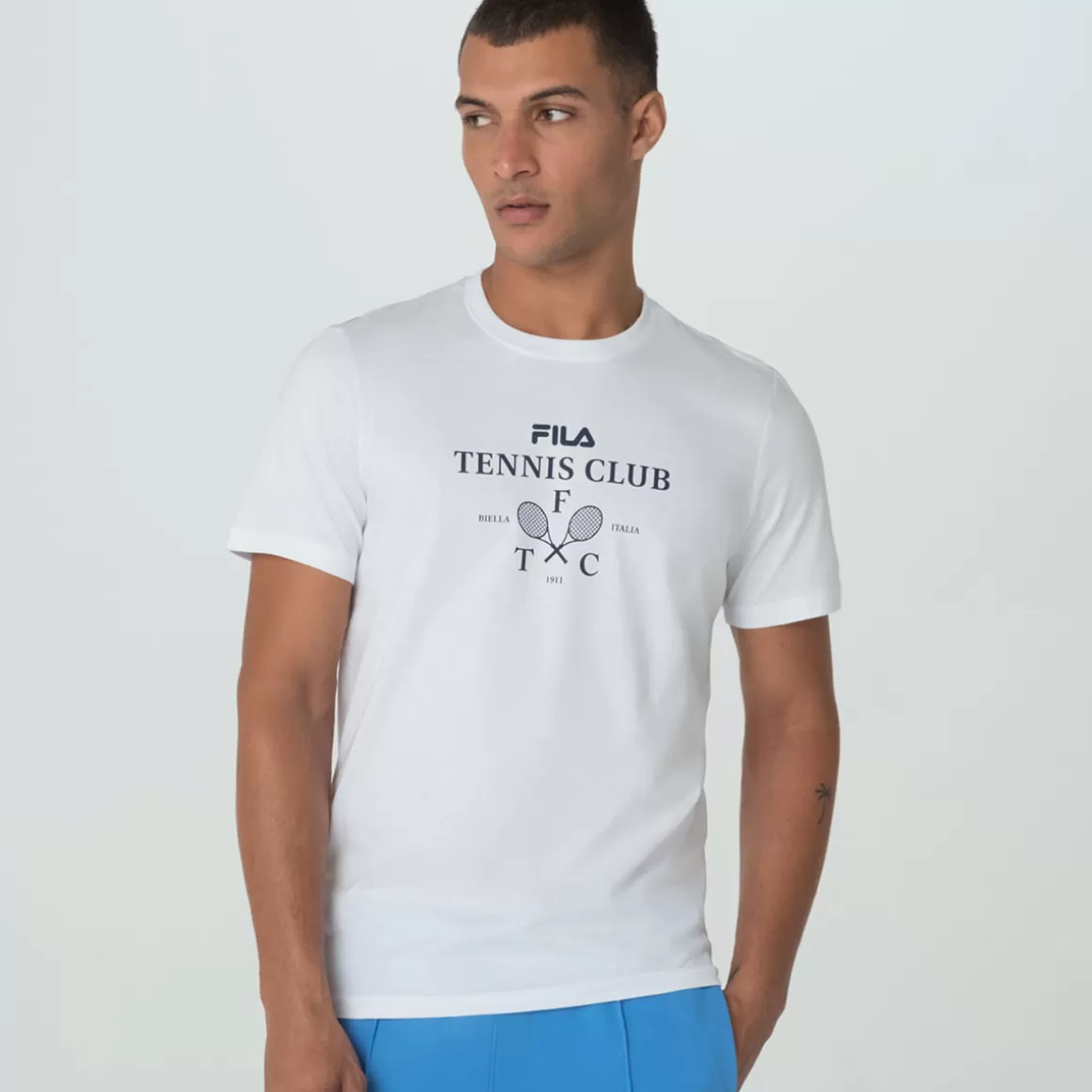 FILA Camiseta Branca para Tenista Masculina Soft Urban - * Tennis | FILA Tennis