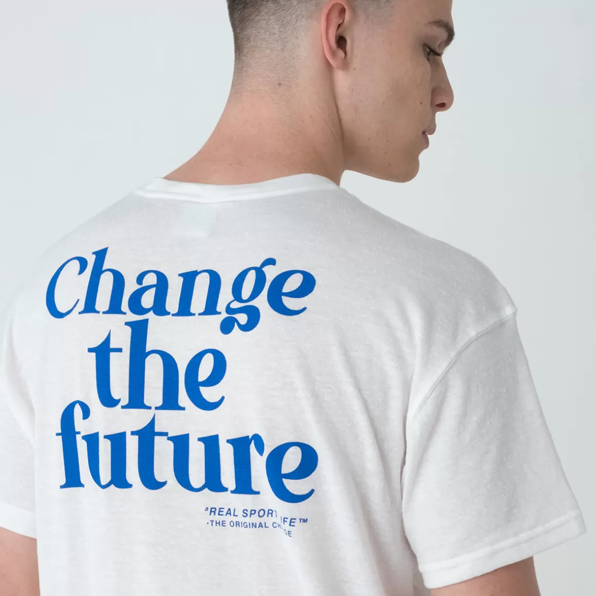 FILA Camiseta Branca Unissex Change The Future Earth - * Camisetas e regatas | Blusas, camisetas e regatas