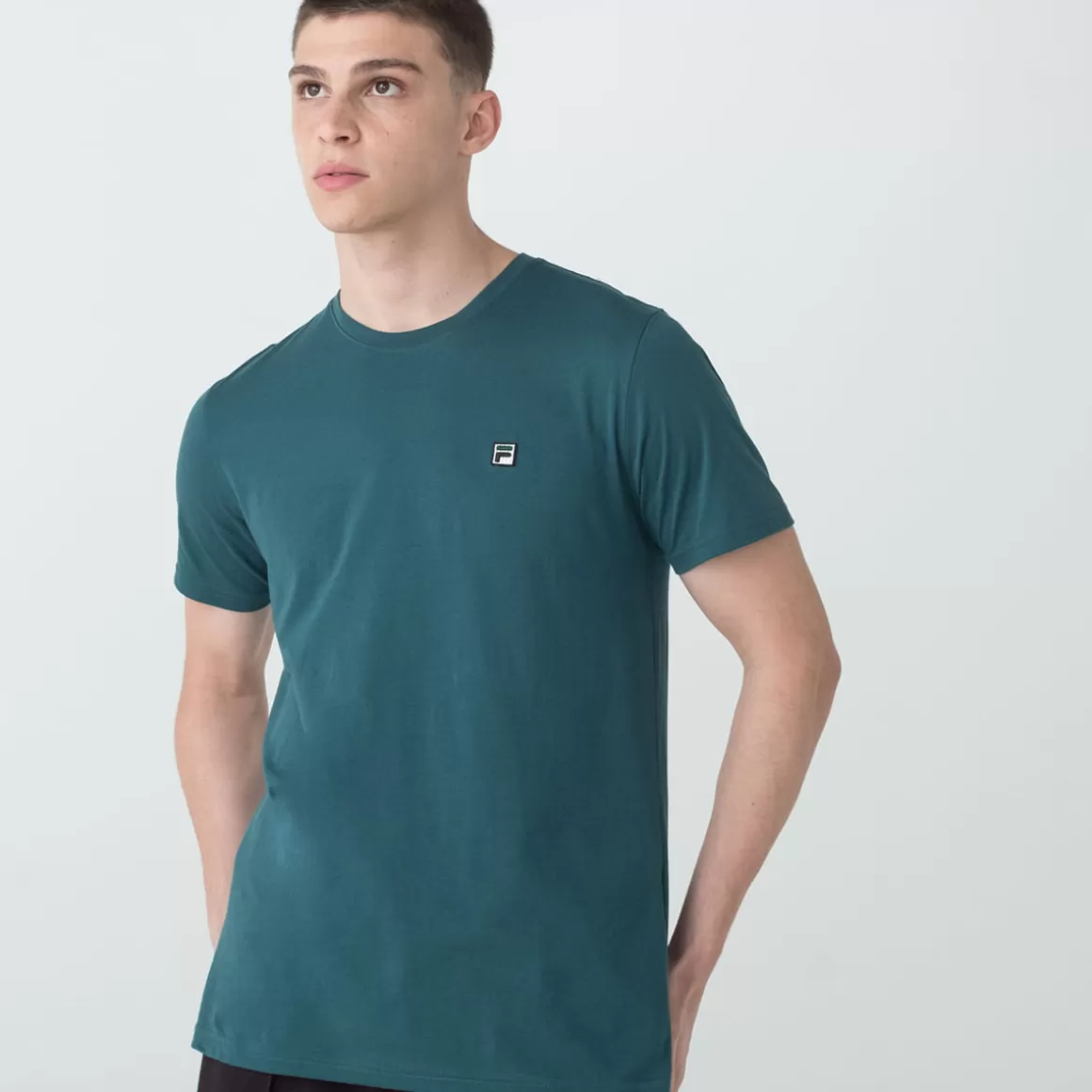 FILA Camiseta Casual Básica Masculina Pima II Verde - * Heritage | Camisetas e regatas