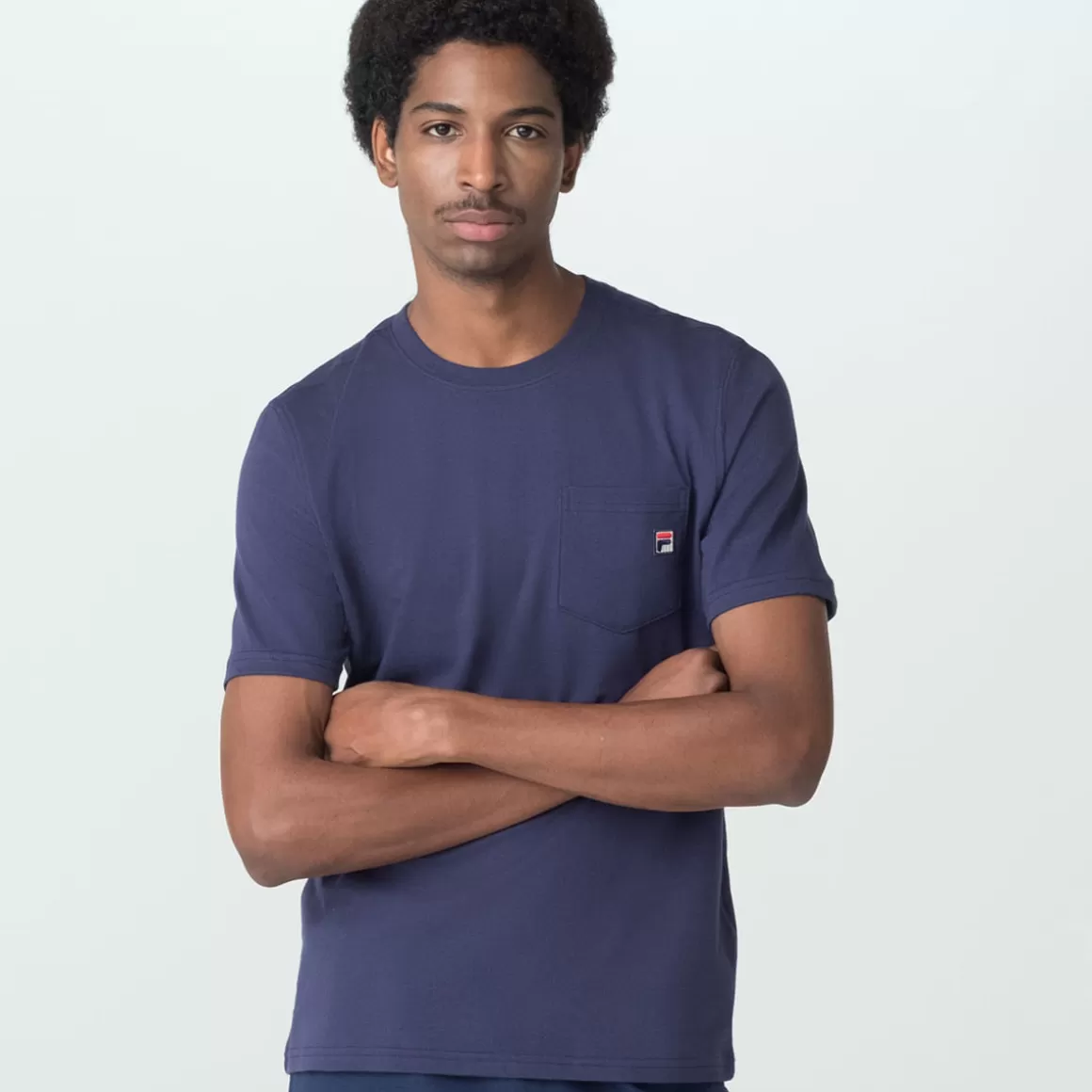 FILA Camiseta Casual Masculina Basic Pocket Marinho - * Heritage | Camisetas e regatas