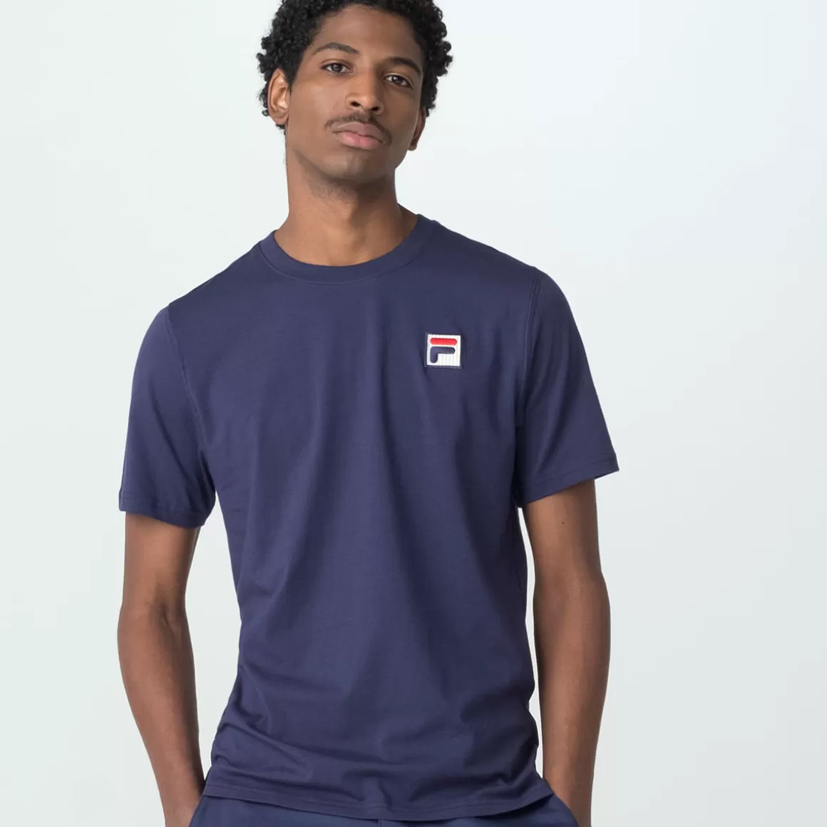 FILA Camiseta Casual Masculina F-Box Marinho - * Heritage | Camisetas e regatas