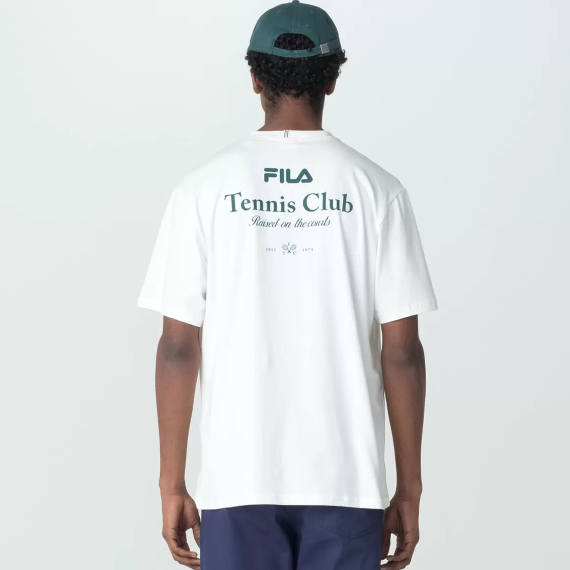 FILA Camiseta Casual Masculina Tennis Club - * Heritage | Camisetas e regatas