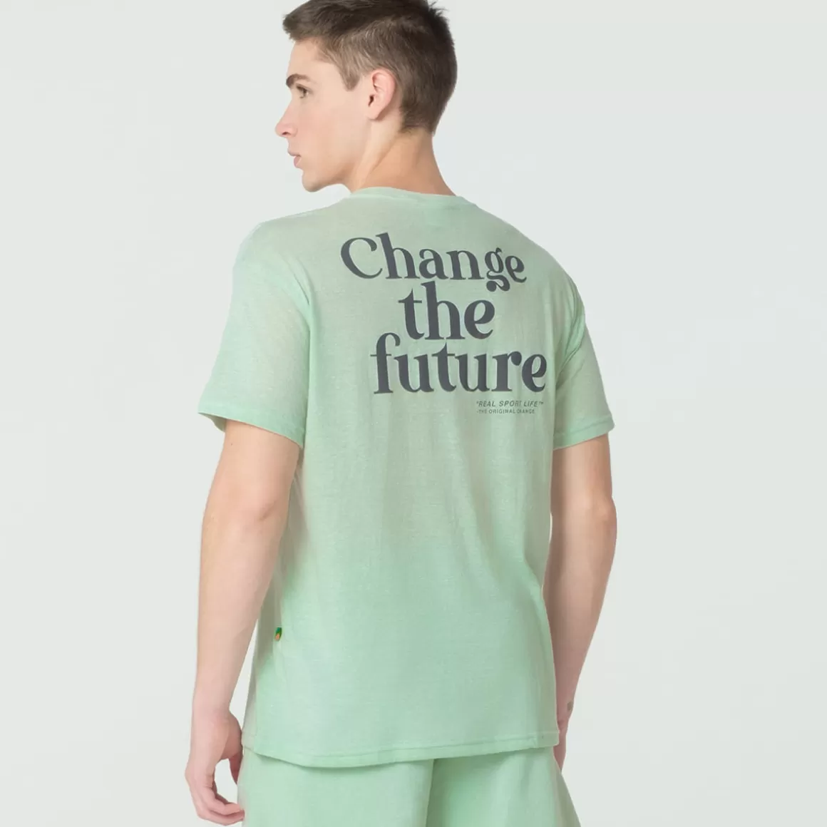 FILA Camiseta Confortável Change the Future Earth Verde - * Heritage | Camisetas e regatas