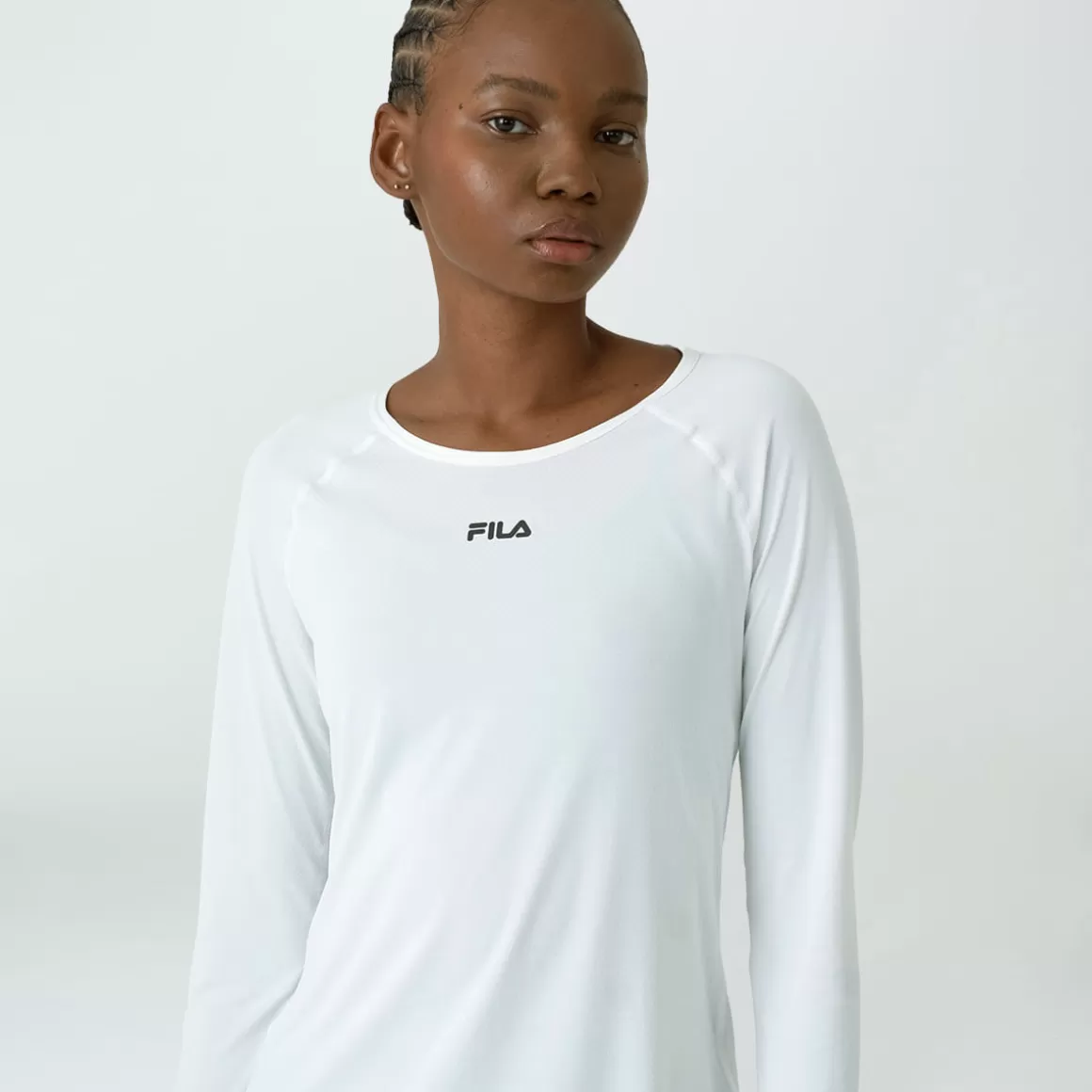 FILA Camiseta Esportiva Manga Longa Bio II - * Respirabilidade | Anti-odor