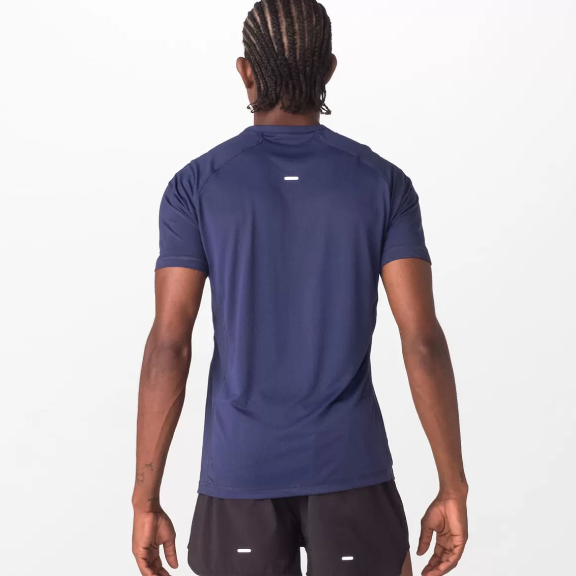 FILA Camiseta Esportiva Masculina Racer Azul Marinho - * Respirabilidade | Controle de temperatura