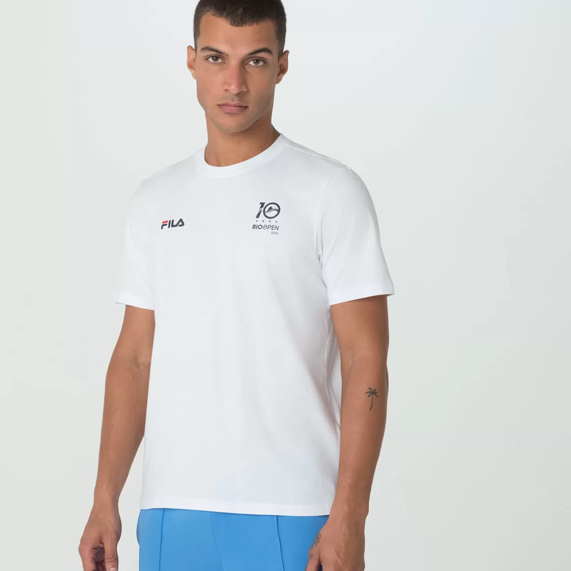 FILA Camiseta 10 Anos Premium Masculina - * Lifestyle | Camisetas e regatas