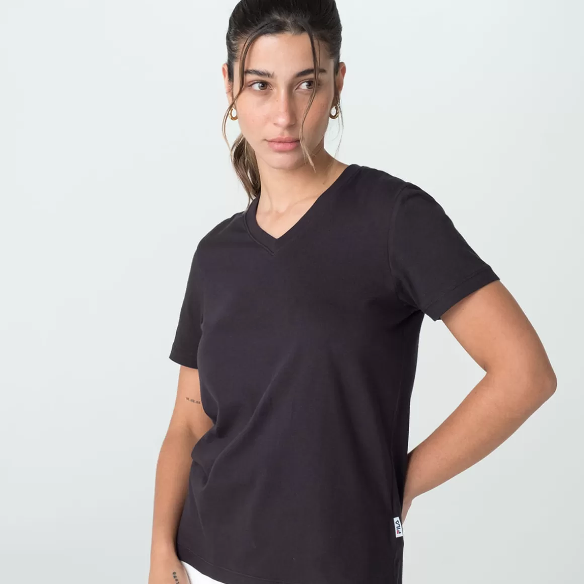 FILA Camiseta Basic Feminina - * Lifestyle | Blusas, camisetas e regatas