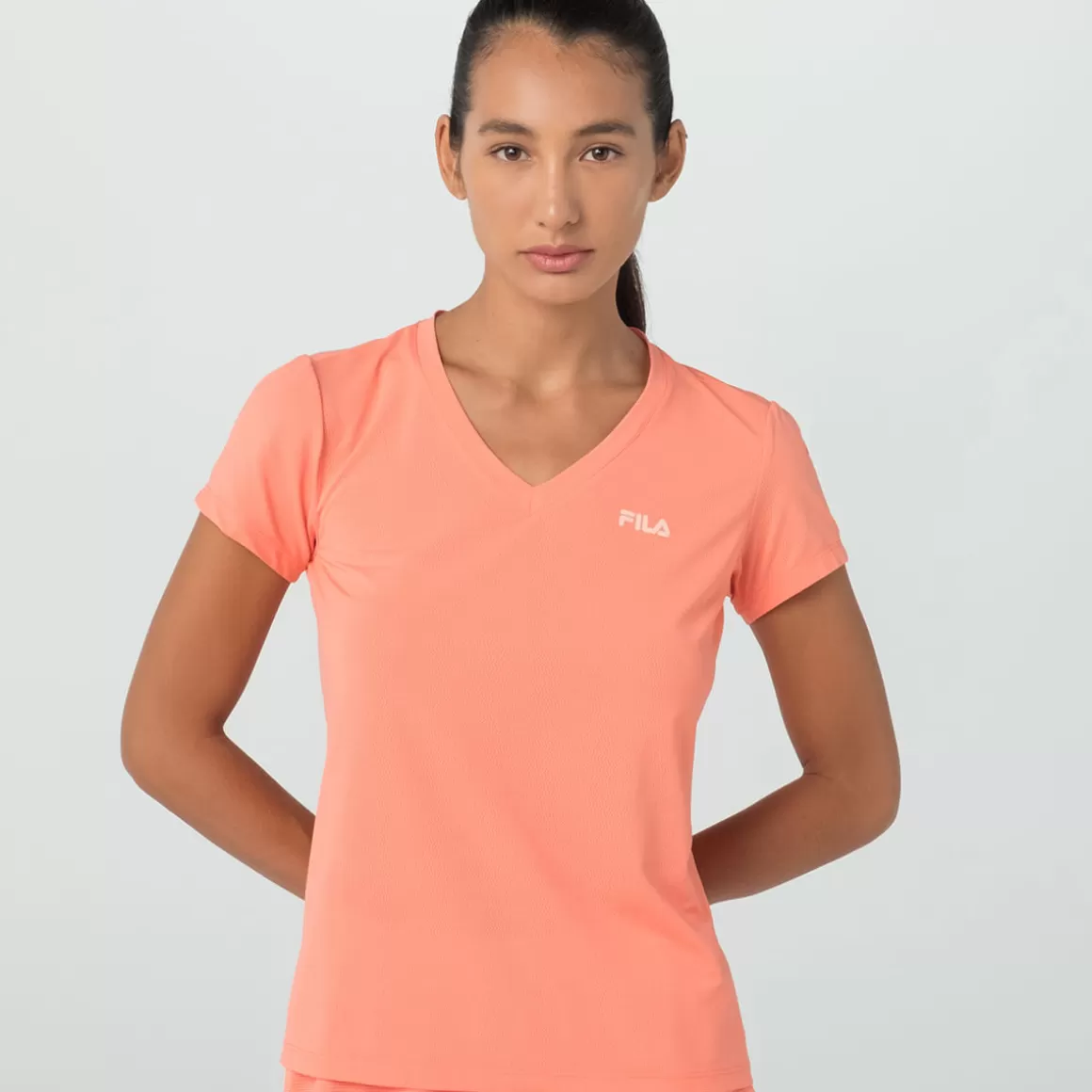 FILA Camiseta Basic Freedom Feminina - * Respirabilidade | Academia e treino