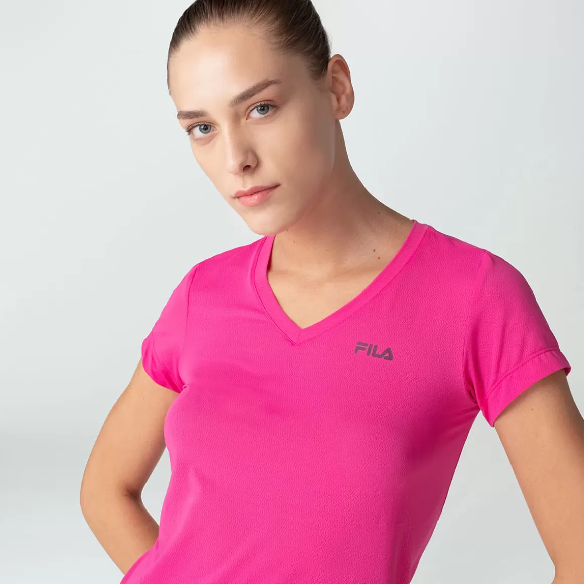 FILA Camiseta Basic Freedom Feminina - * Academia e treino | Academia e treino