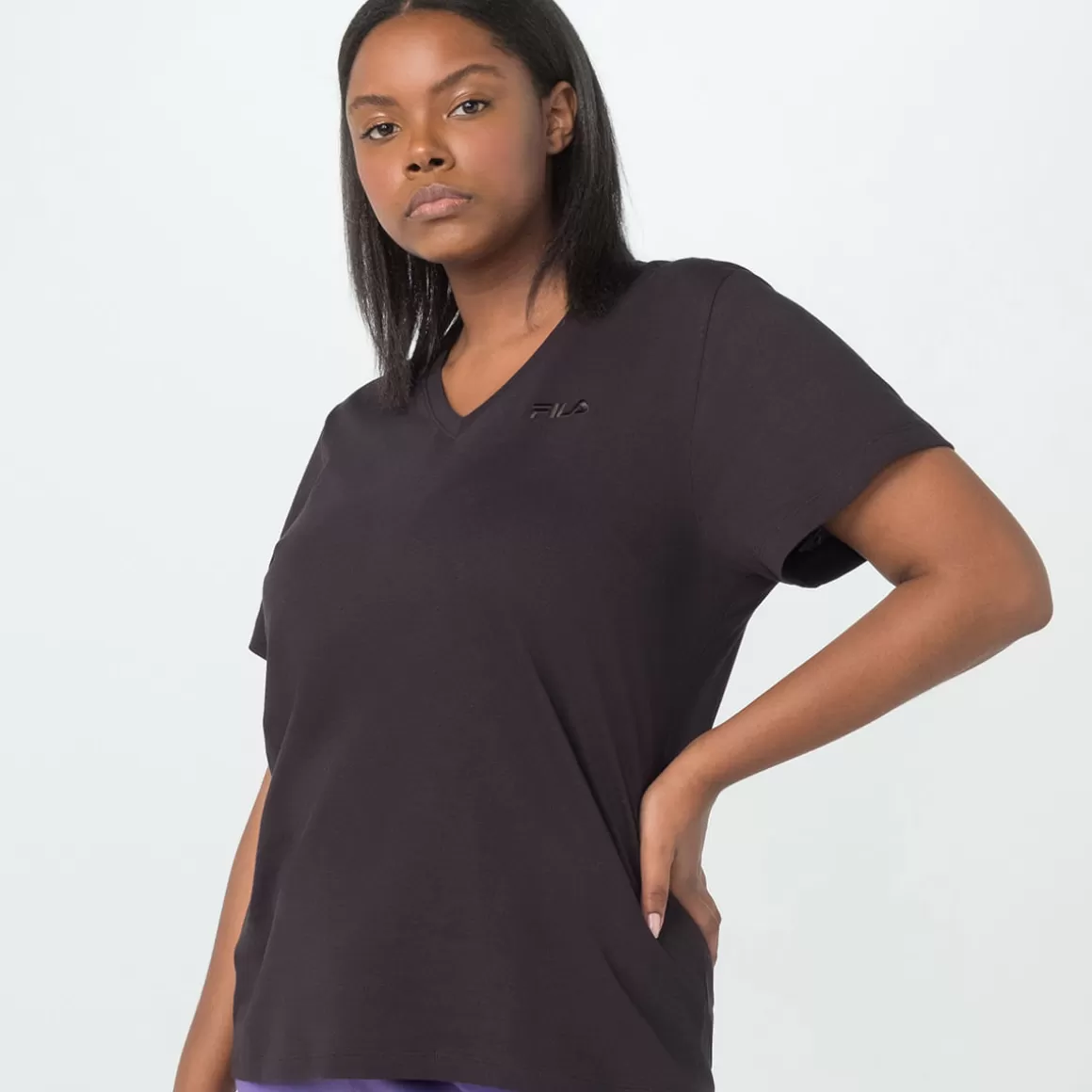 FILA Camiseta Basic Plus Feminina - * Lifestyle | Blusas, camisetas e regatas