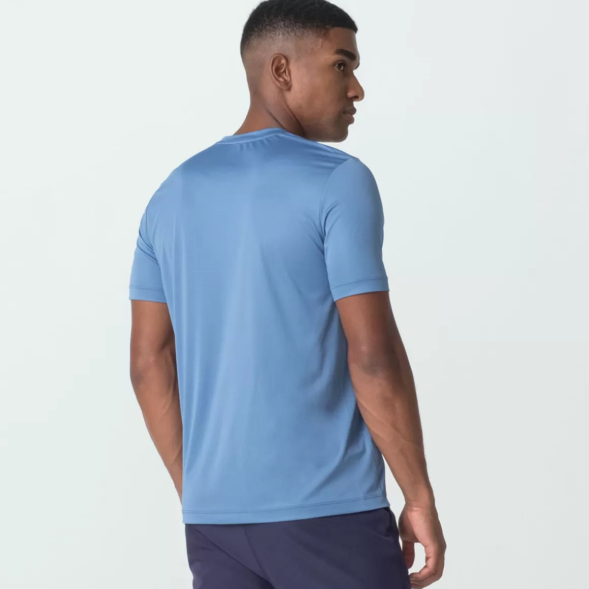 FILA Camiseta Basic Run Print Masculina - * Caminhada e corrida | Roupas com Proteção UV