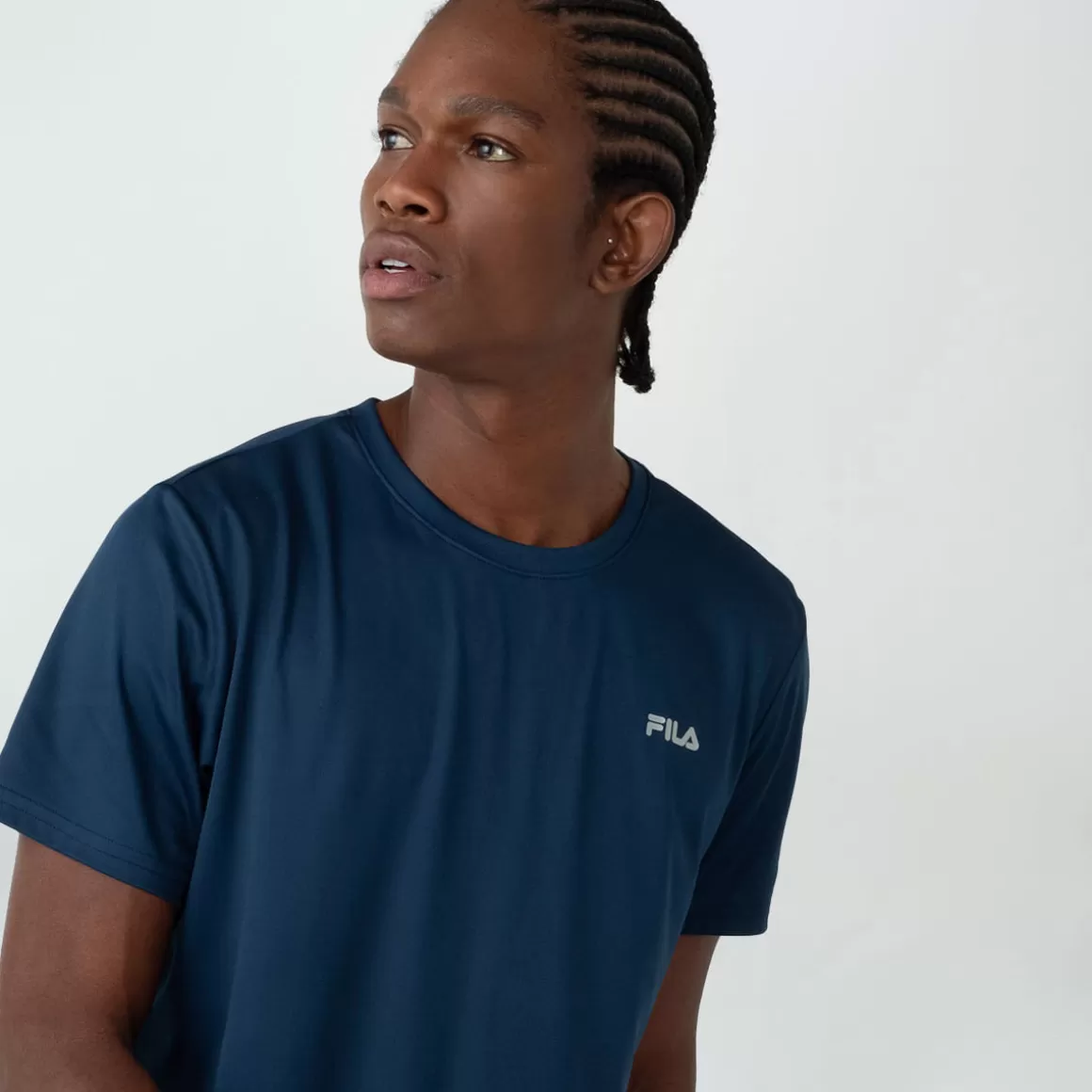 FILA Camiseta Basic Sports Masculina - * Respirabilidade | Roupas com Proteção UV