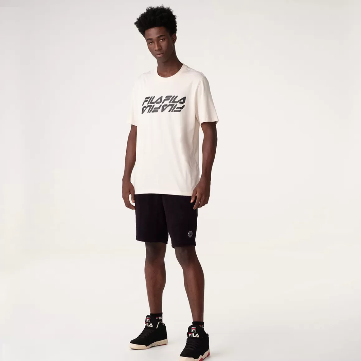 FILA Camiseta Colors Logo Masculina - * Camisetas e regatas