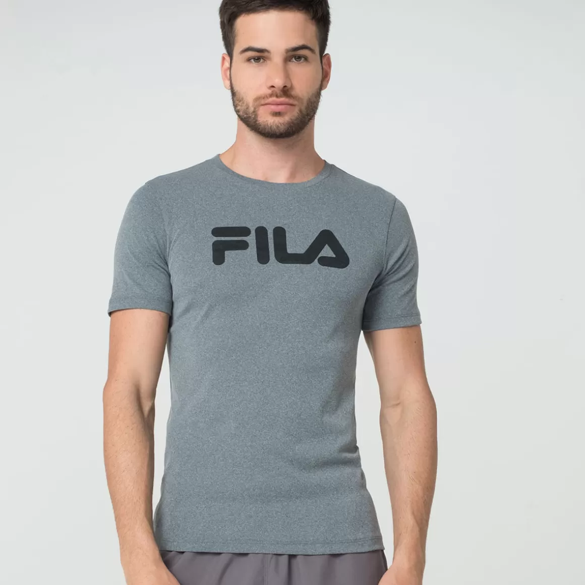 FILA Camiseta Eclipse Masculina - * Roupas com Proteção UV | Academia e treino